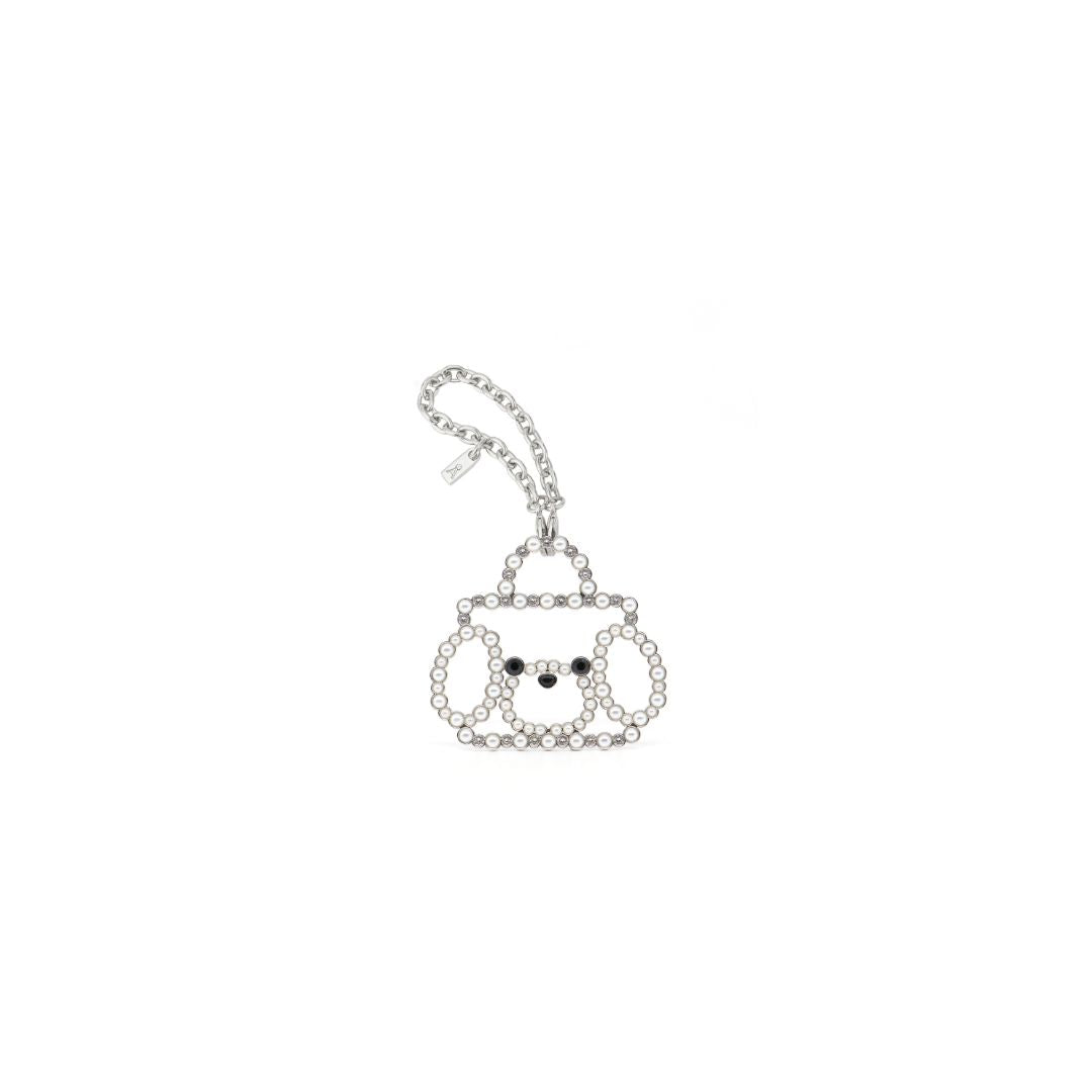 ANTEPRIMA_WIREBAG_PERLA_ACC_PA25SW51J2_Bag_Charm_silver_poodle