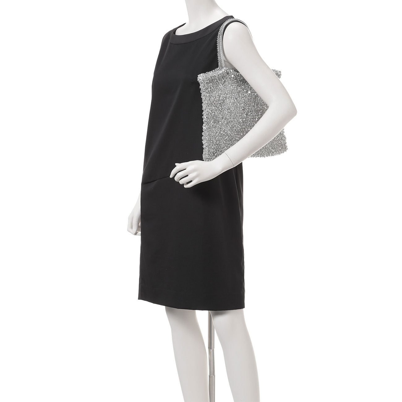 ANTEPRIMA_WIREBAG_WIRE_GLITTER_PBS726133_Tote_Bag_silver_model2