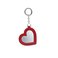 Heart Lipstick Keychain Holder Mirror (GIFT)