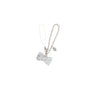 BAG CHARM Argento
