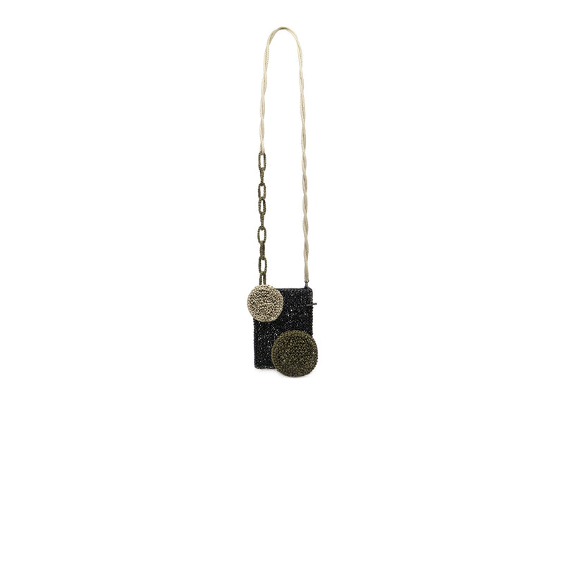 BEA BONGIASCA PHONE BAG Lava_Opaco_Khaki_Opaco_Oliva_Opaco