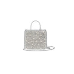 CUORI PERLA GLITTER Argento