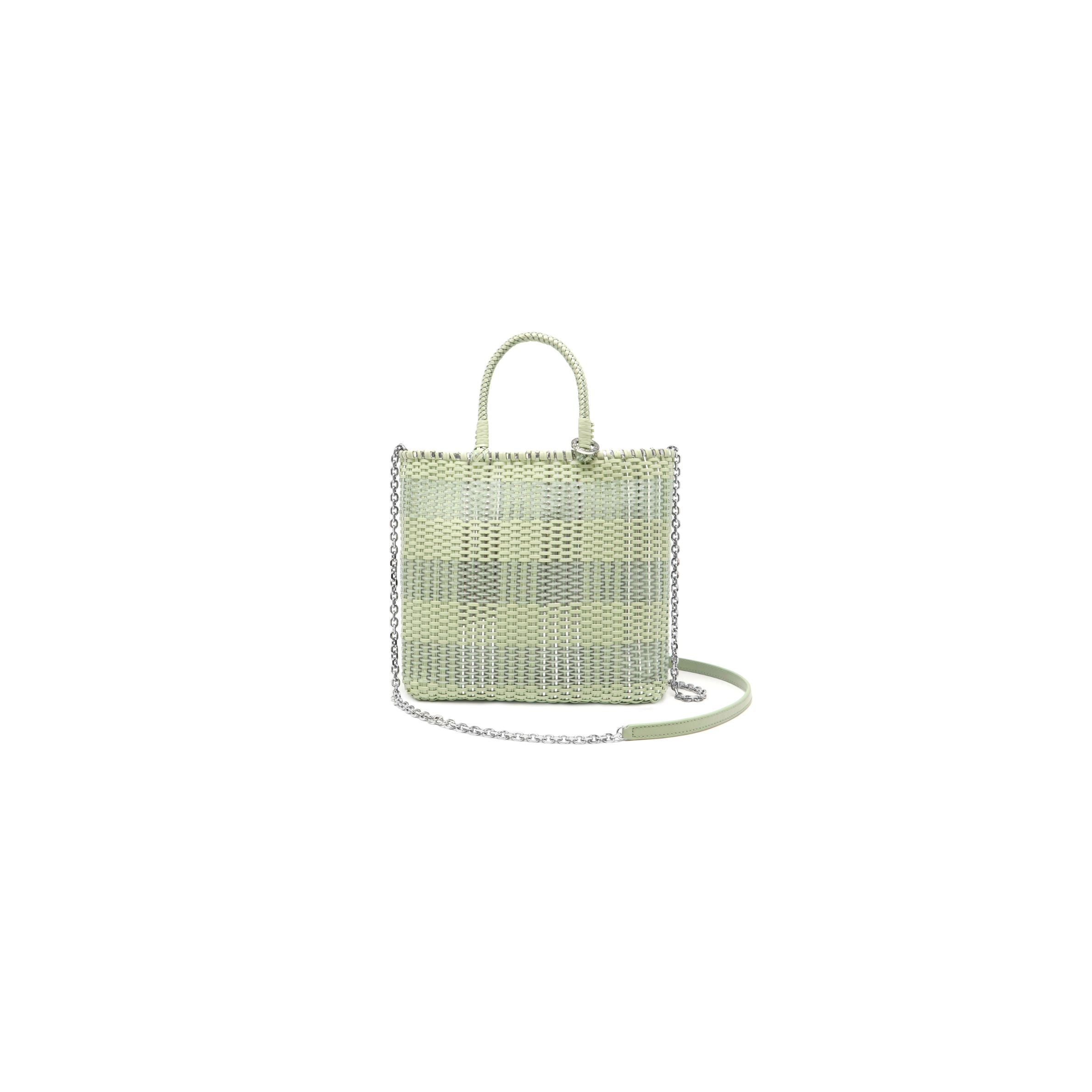 ANTEPRIMA_WIREBAG_INTRECCIO_TARTAN_PB24SGZ0HJ_Crossbody_Bag_silver-gray-green-mint-green