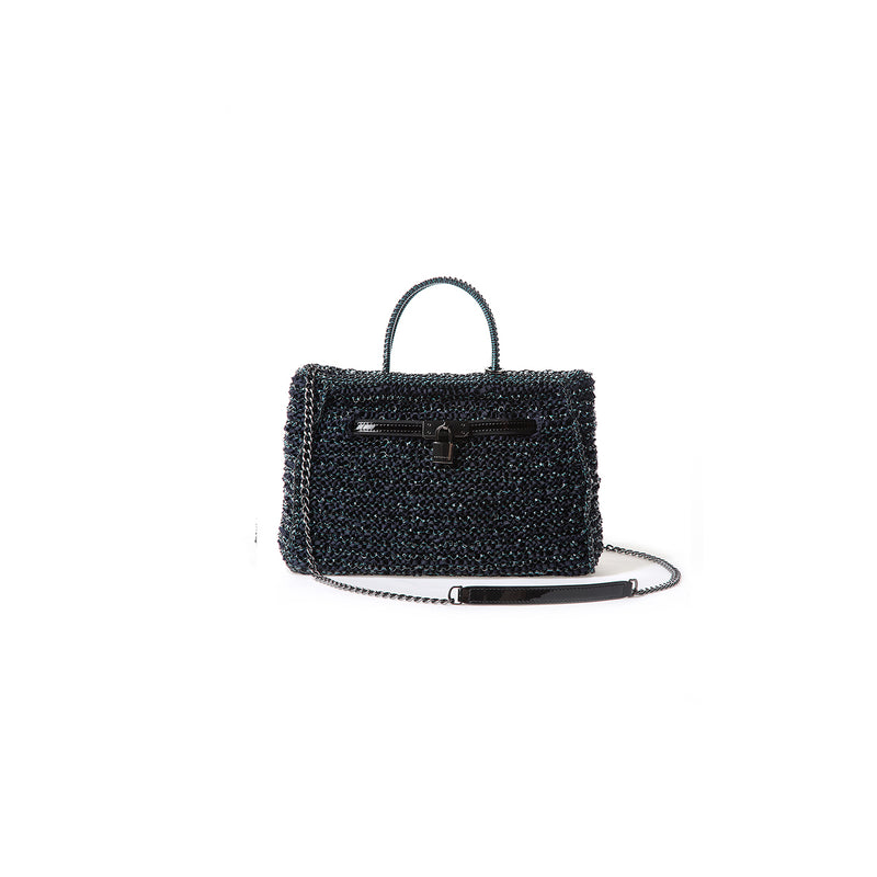 KATE Medium Nero_Blu_Metallico