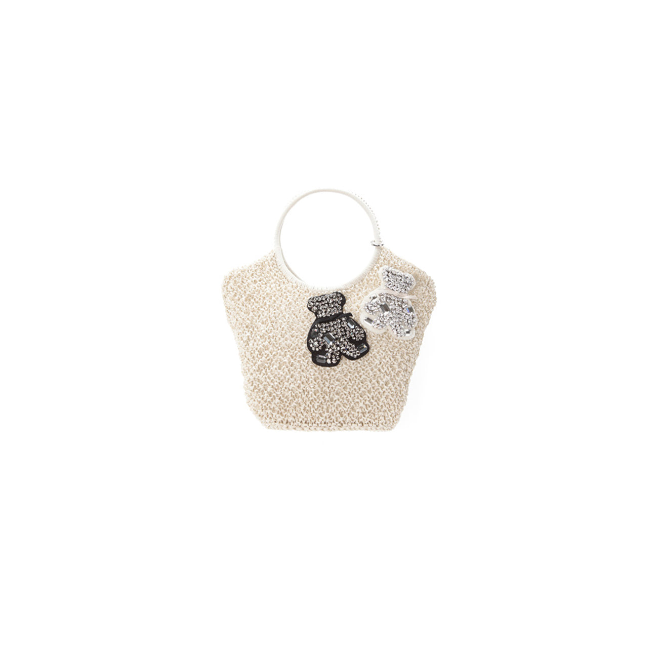 ANTEPRIMA_WIREBAG_LUMINOSA_PA10FC5171_Bag_Charm_bear_white_on_bag