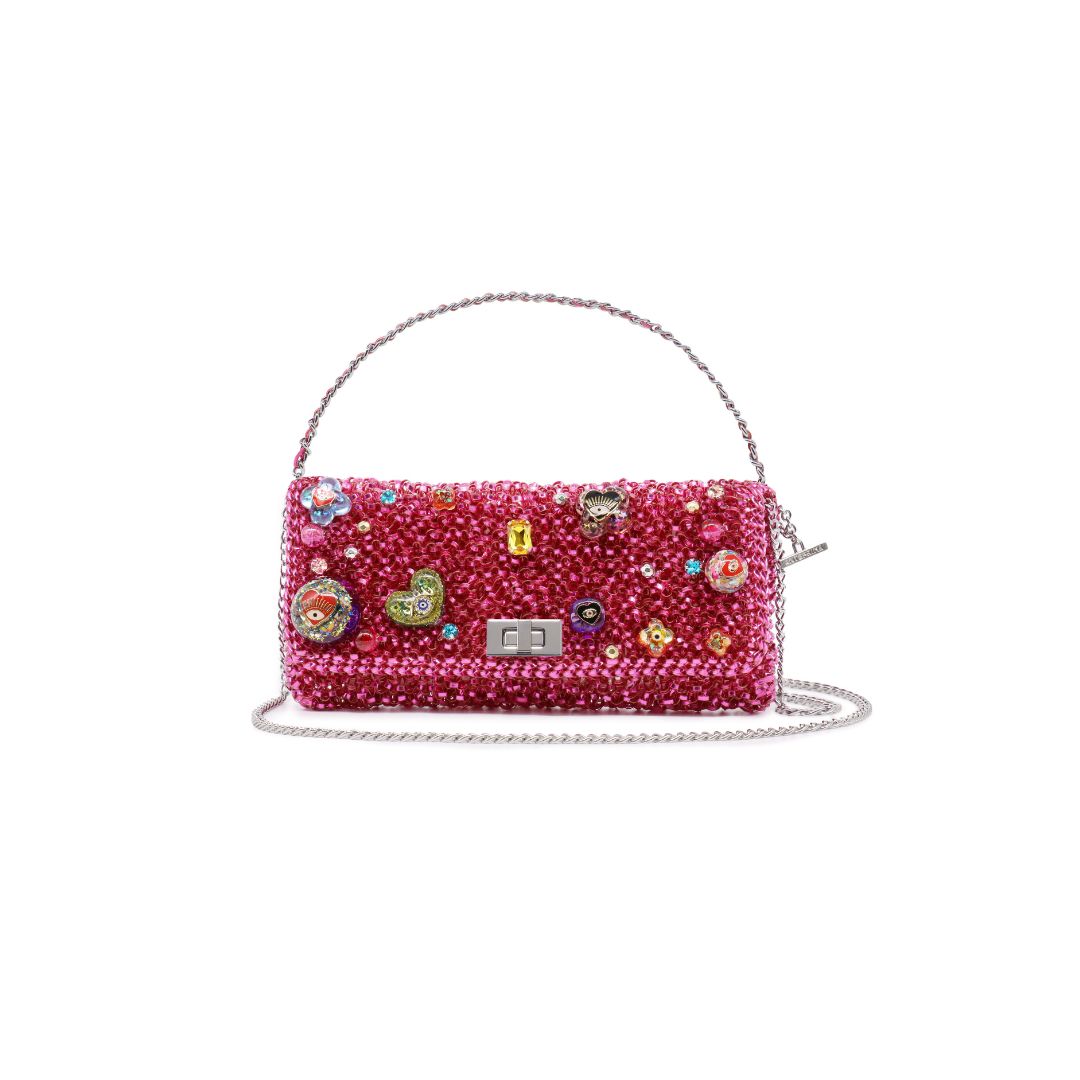 ANTEPRIMA_WIREBAG_MIKA_NINAGAWA_PL25SMF659_LUCCHETTO_II_Crossbody_fuchsia-pink_Front_4