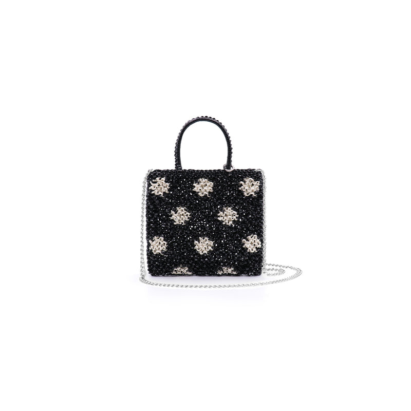 POLKA STANDARD MINIATURA Latte_Opaco_Nero_Opaco