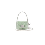 WIRE ORGANZA LUCCHETTO (MINI) Verdegrigiogento